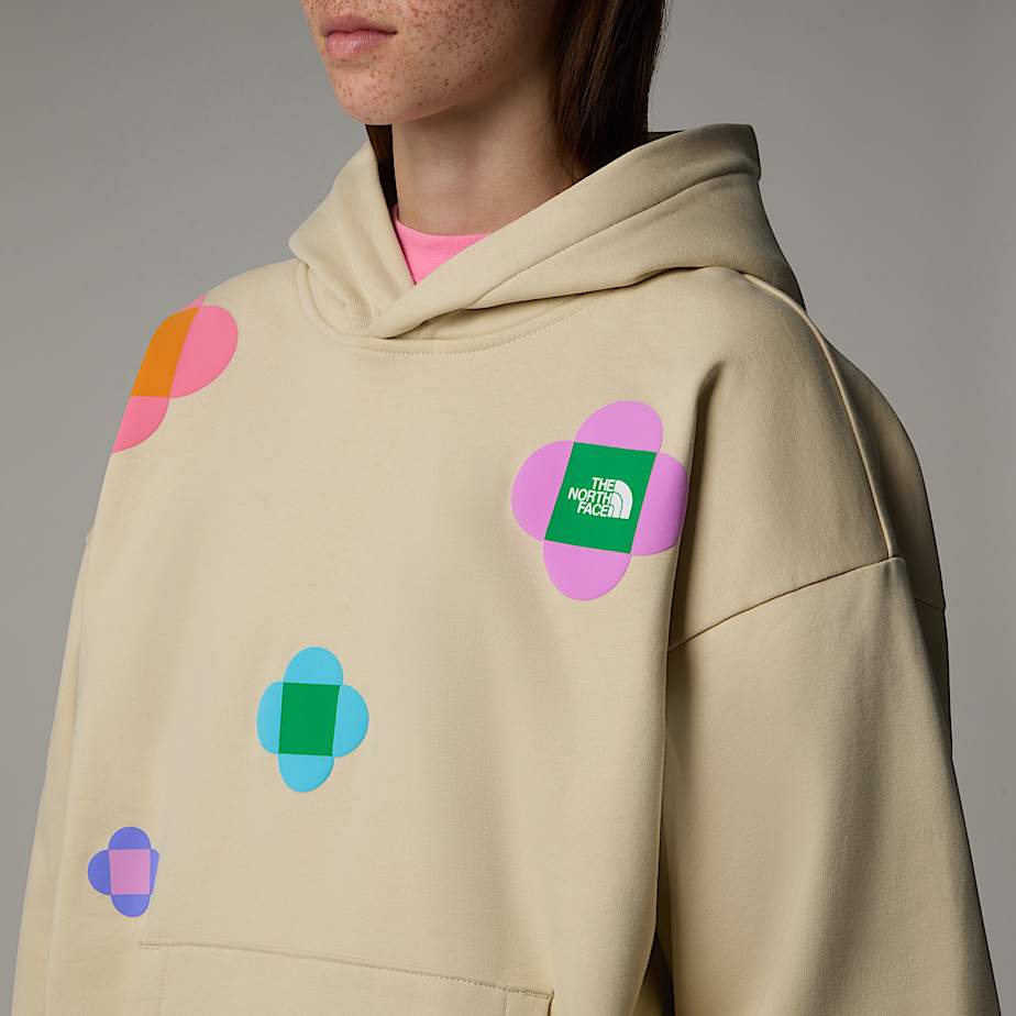 Men The North Face X Yinka Ilori Let's Blossom Together Hoodie Beige | NF0A44W1M