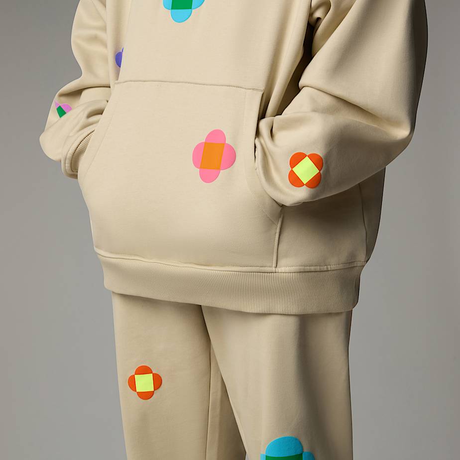 Men The North Face X Yinka Ilori Let's Blossom Together Hoodie Beige | NF0A44W1M