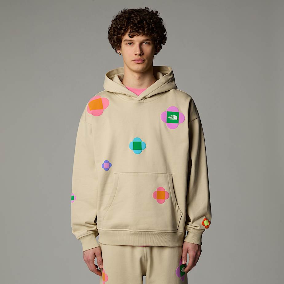 Men The North Face X Yinka Ilori Let's Blossom Together Hoodie Beige | NF0A44W1M