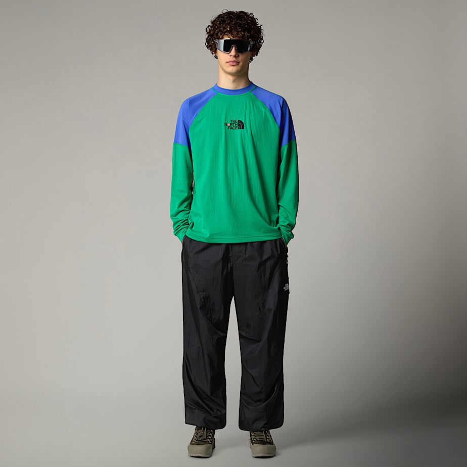 Men The North Face X Yinka Ilori Long-Sleeve Tech T Shirts Green | NF0A63V8P