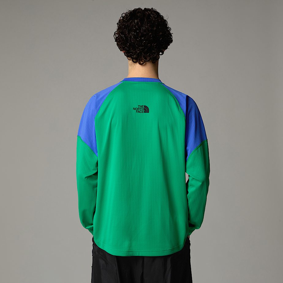 Men The North Face X Yinka Ilori Long-Sleeve Tech T Shirts Green | NF0A63V8P