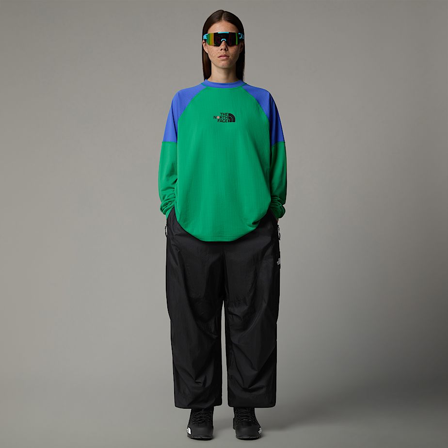 Men The North Face X Yinka Ilori Long-Sleeve Tech T Shirts Green | NF0A63V8P