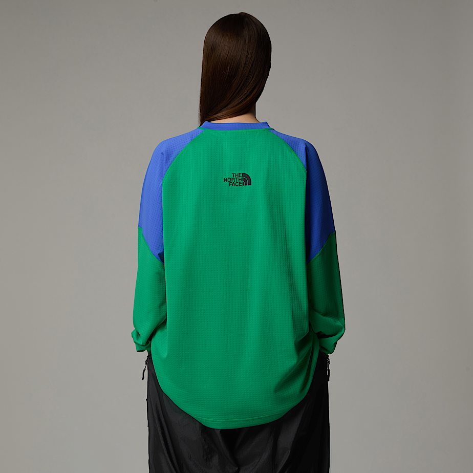 Men The North Face X Yinka Ilori Long-Sleeve Tech T Shirts Green | NF0A63V8P