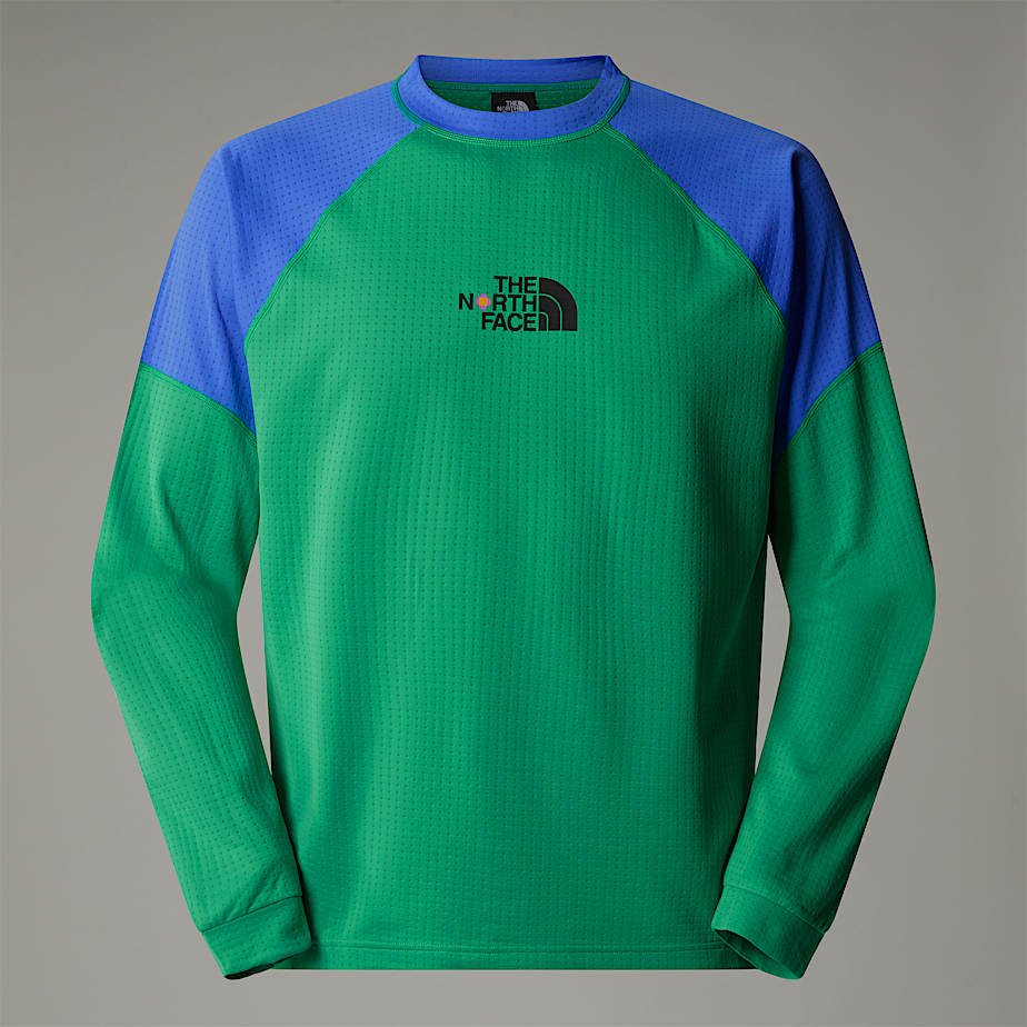 Men The North Face X Yinka Ilori Long-Sleeve Tech T Shirts Green | NF0A63V8P