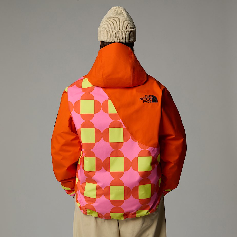 Men The North Face X Yinka Ilori Printed 2L Rain Shell Jackets Orange | NF0A12A5J