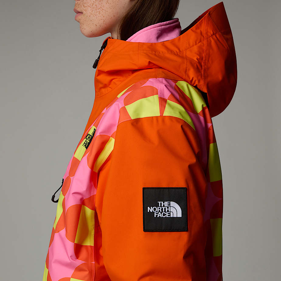 Men The North Face X Yinka Ilori Printed 2L Rain Shell Jackets Orange | NF0A12A5J