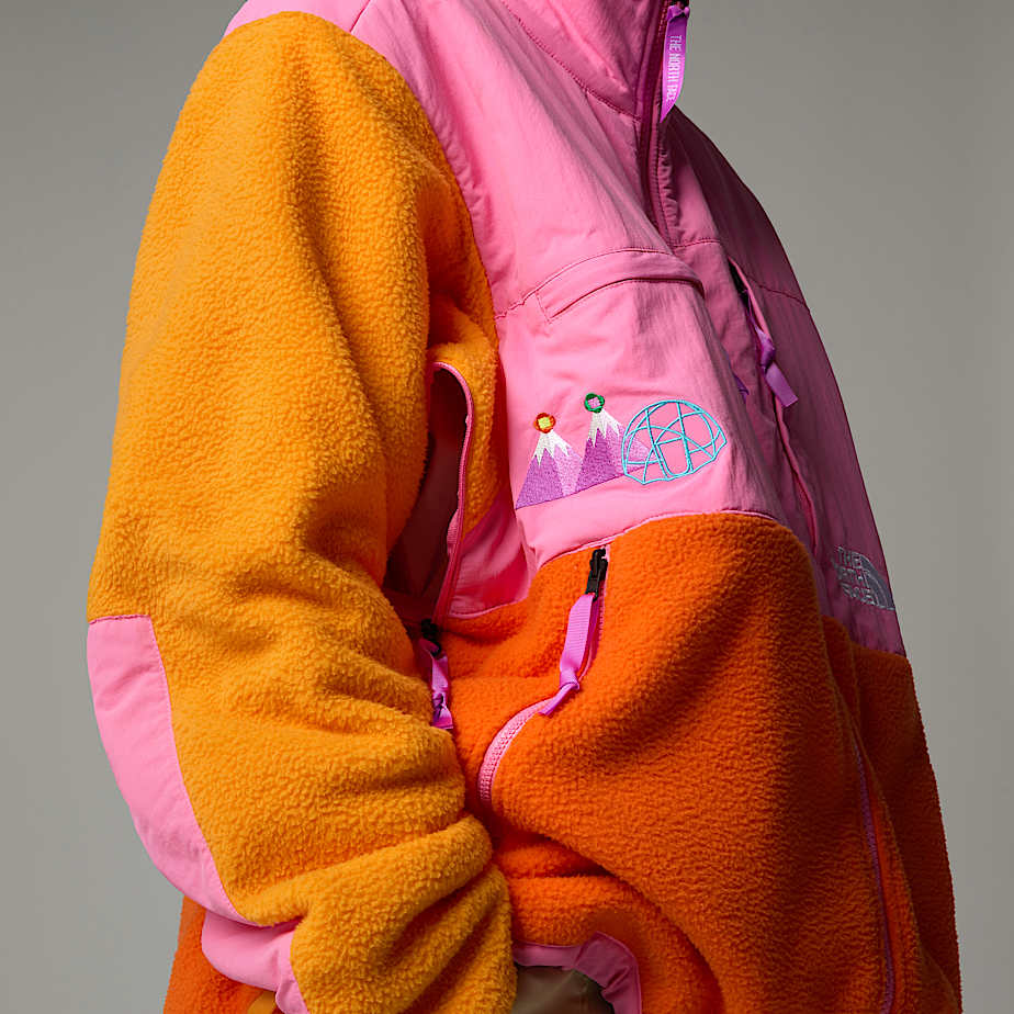 Men The North Face X Yinka Ilori Retro Denali Jackets Orange | NF0A07F8S