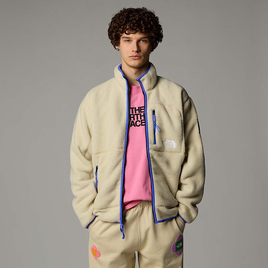 Men The North Face X Yinka Ilori Reversible Fleece Jackets Black | NF0A88C2M