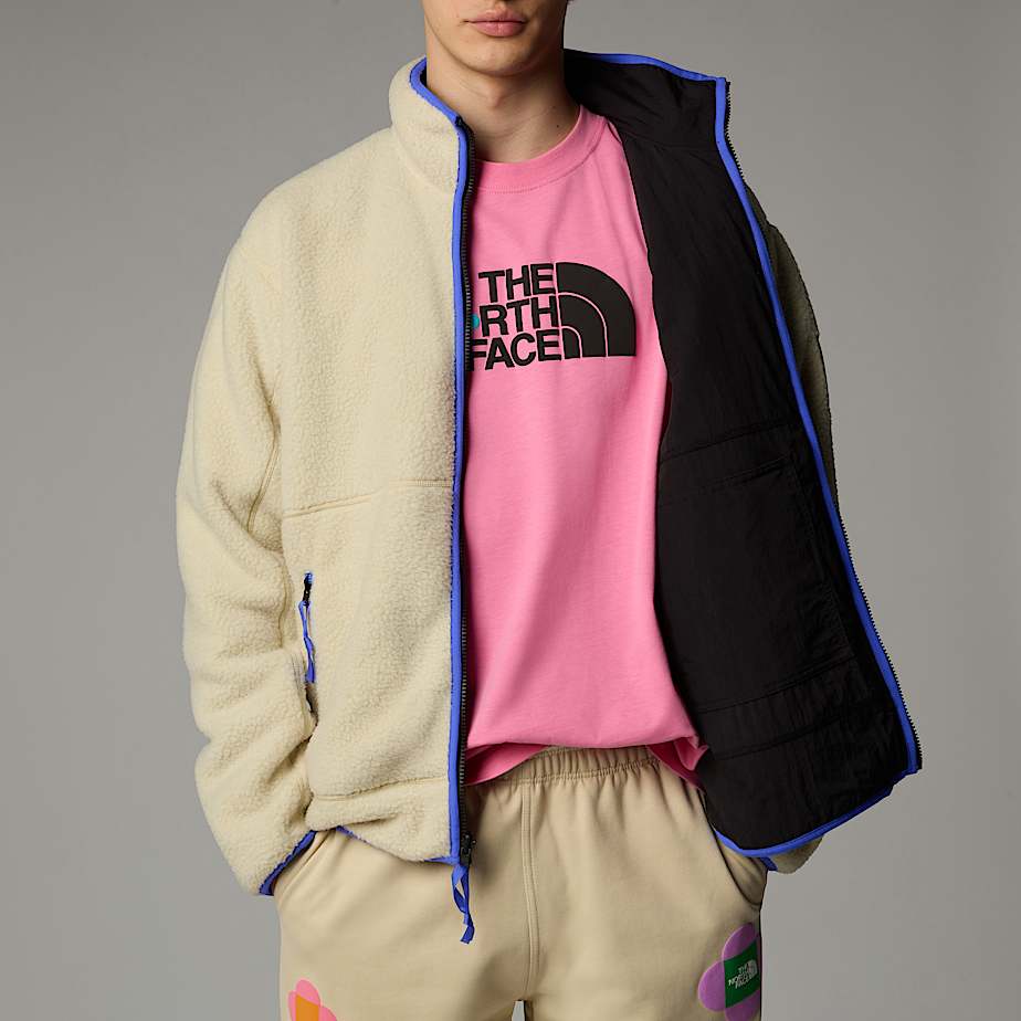 Men The North Face X Yinka Ilori Reversible Fleece Jackets Black | NF0A88C2M