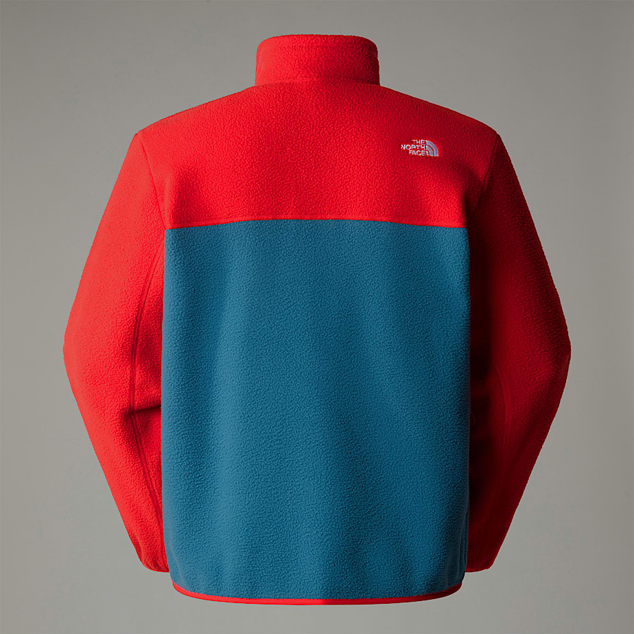 Men The North Face Yumiori 1/4 Zip Fleece Jacket Pullover Blue | NF0A11S0Y