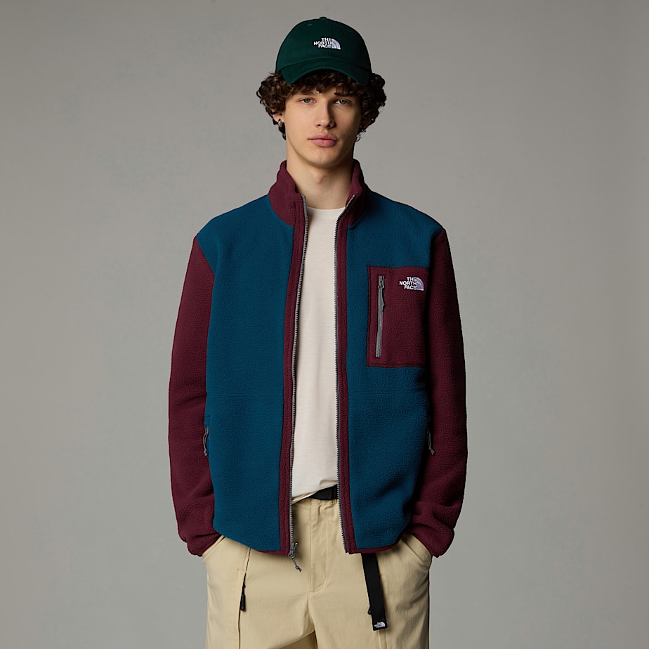 Men The North Face Yumiori Full-Zip Fleece Jackets Purple | NF0A57D0U