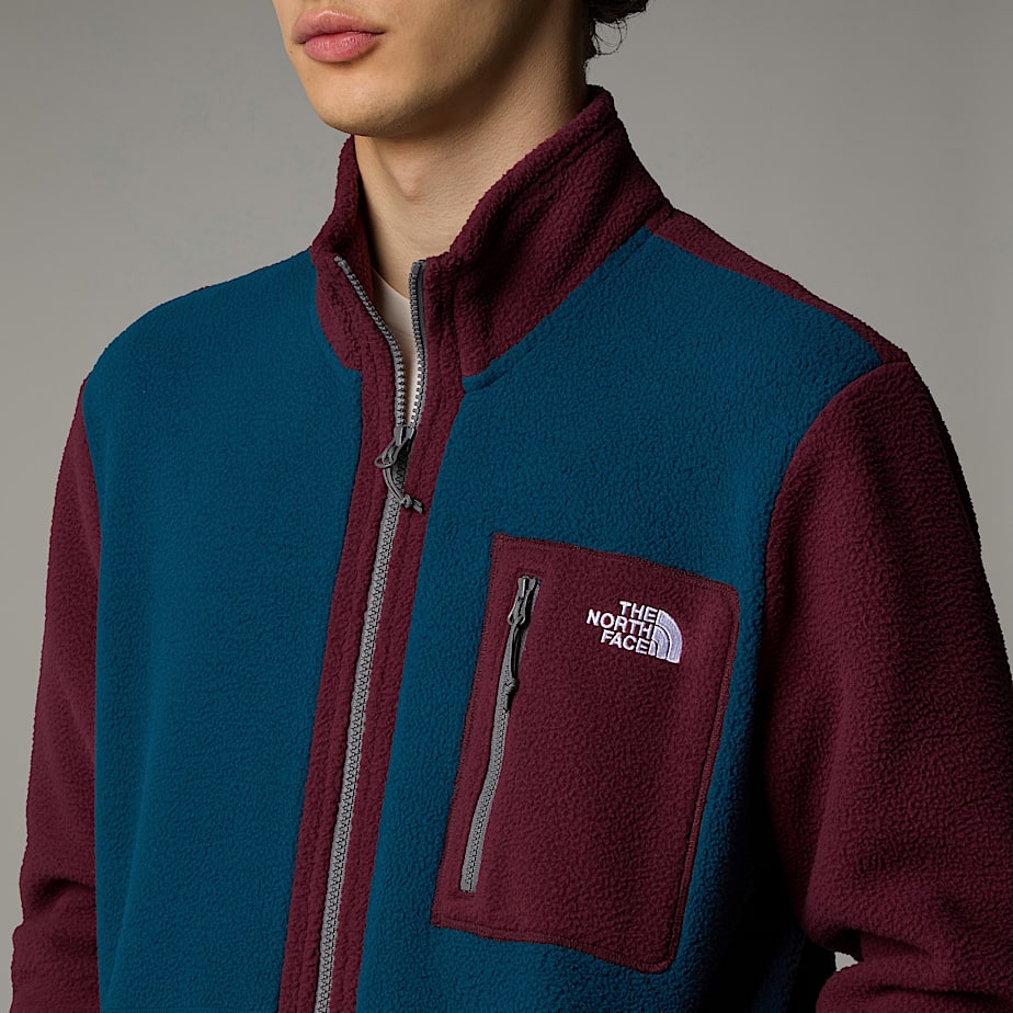 Men The North Face Yumiori Full-Zip Fleece Jackets Purple | NF0A57D0U
