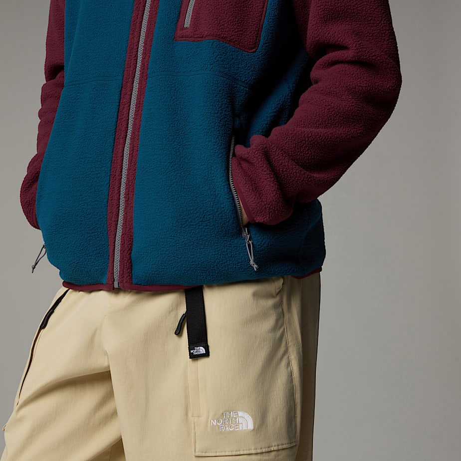 Men The North Face Yumiori Full-Zip Fleece Jackets Purple | NF0A57D0U