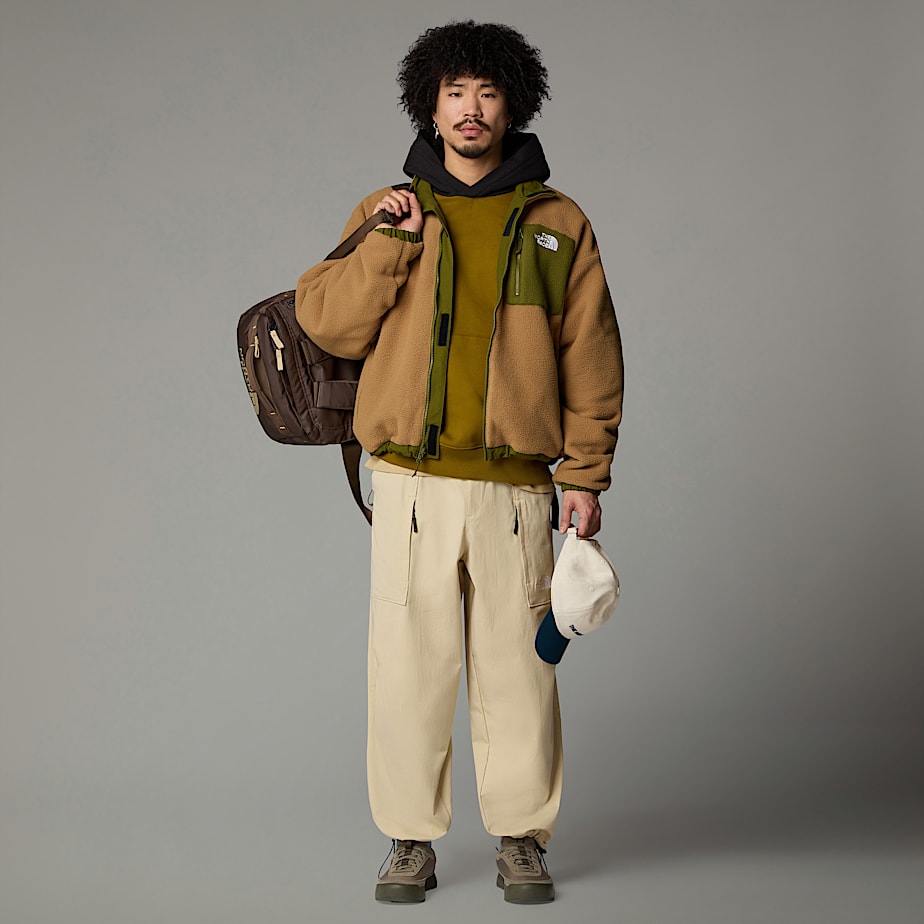 Men The North Face Yumiori Reversible Fleece Jackets Brown | NF0A29A8X