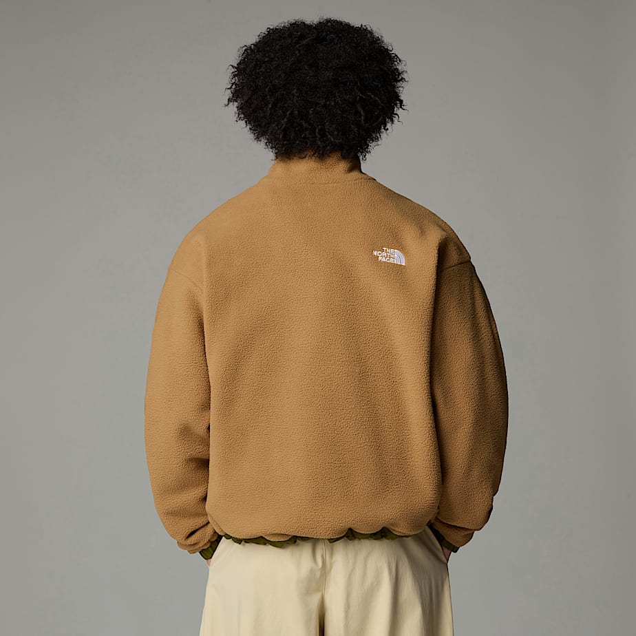 Men The North Face Yumiori Reversible Fleece Jackets Brown | NF0A29A8X