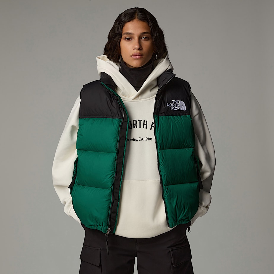 Women The North Face 1996 Retro Nuptse Down Vest Green | NF0A38W0A