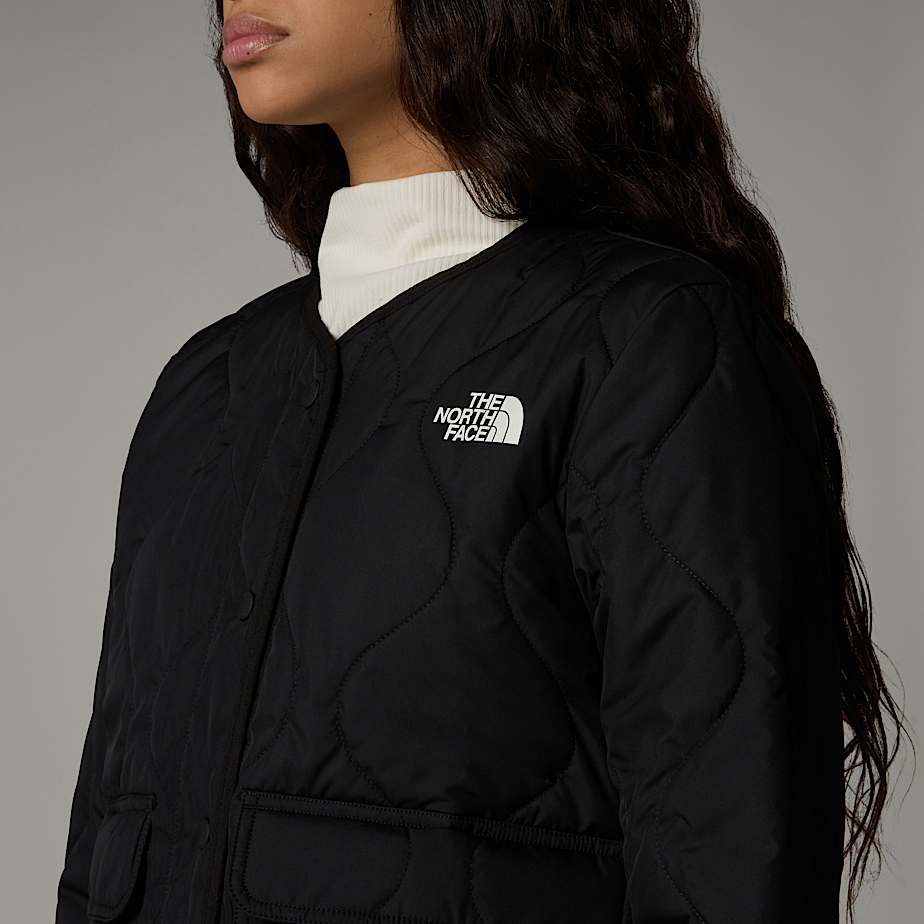 Women The North Face Ampato Quilted Jackets Black | NF0A40L1G