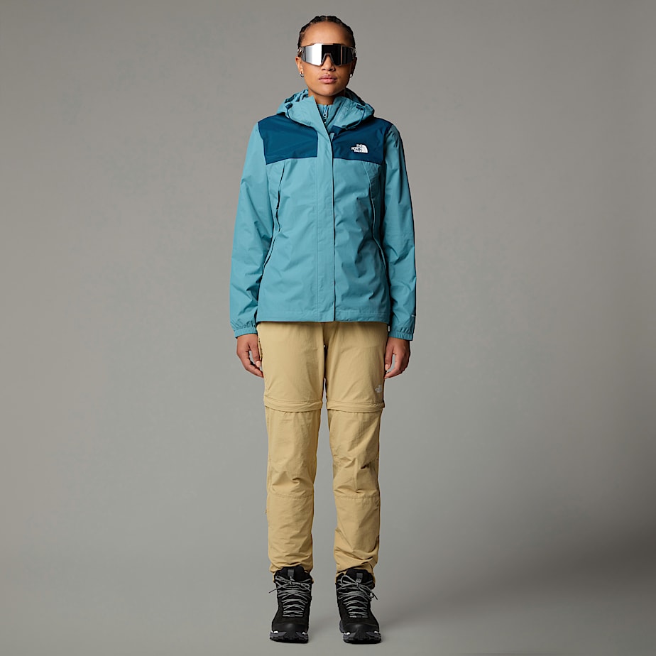 Women The North Face Antora Jackets Blue | NF0A81R0T