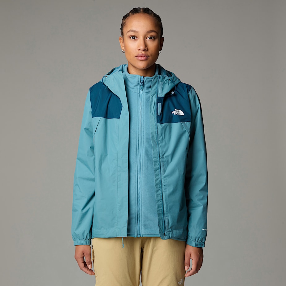Women The North Face Antora Jackets Blue | NF0A81R0T