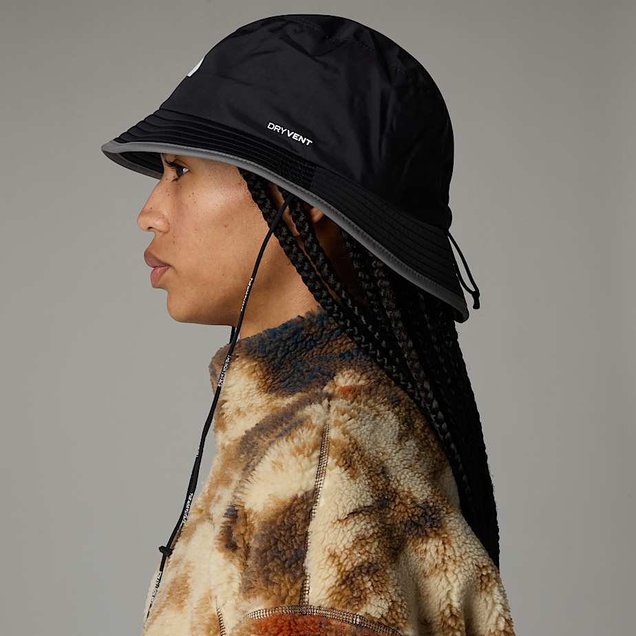 Women The North Face Antora Rain Bucket Hats Black | NF0A98P8D