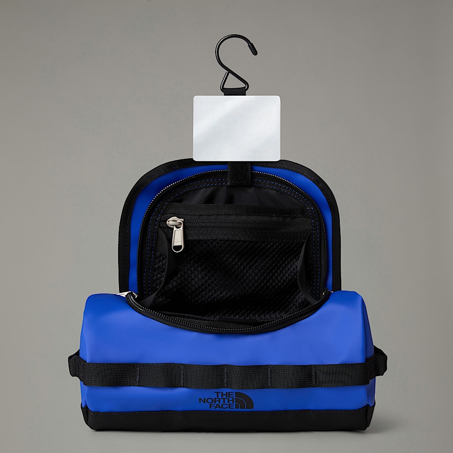 Women The North Face Base Camp Travel Small Washbag Blue | NF0A73W9H