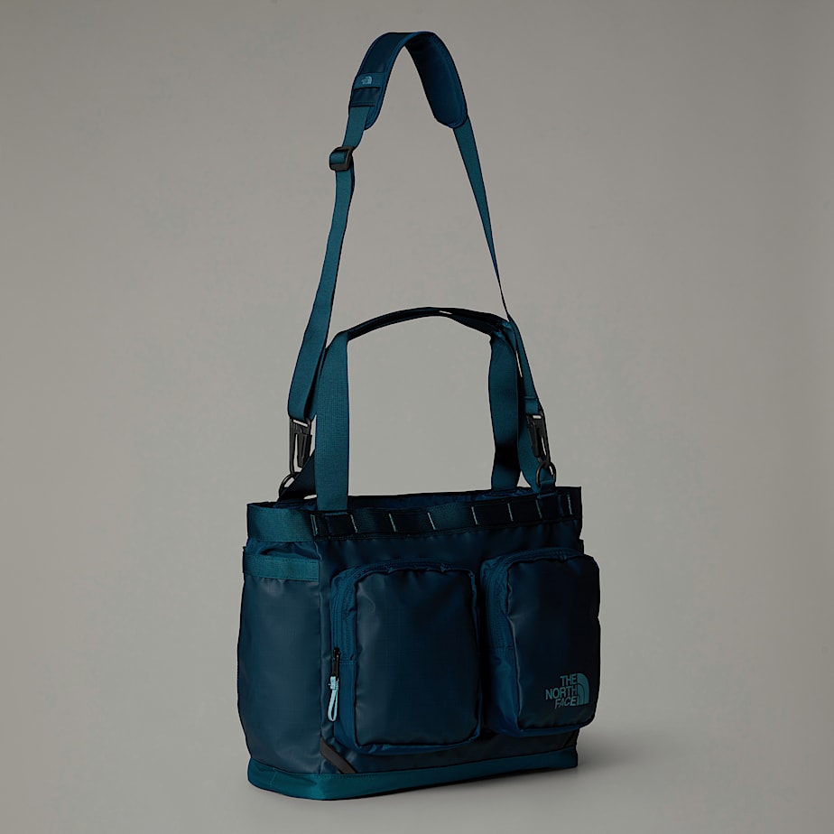 Women The North Face Base Camp Voyager Tote Bags Blue | NF0A47A1N