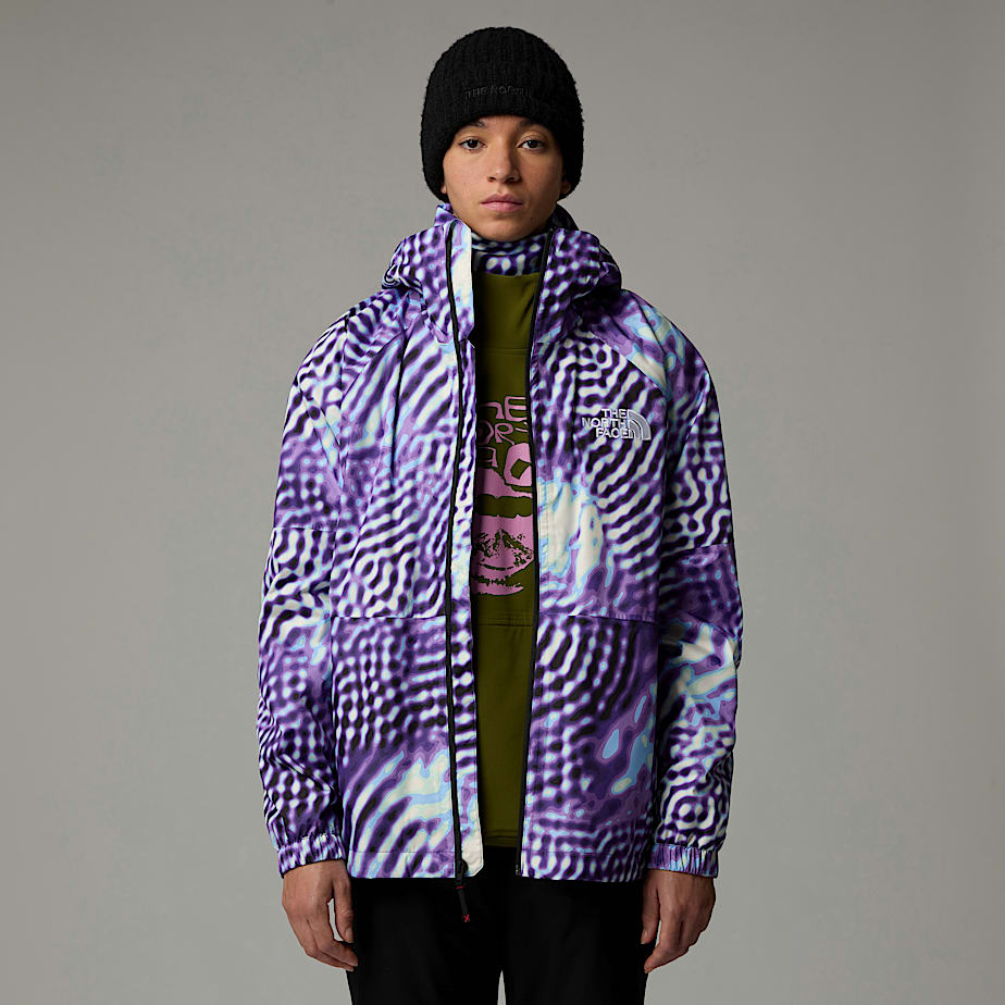 Women The North Face Build Up Jackets Purple | NF0A84Y1M