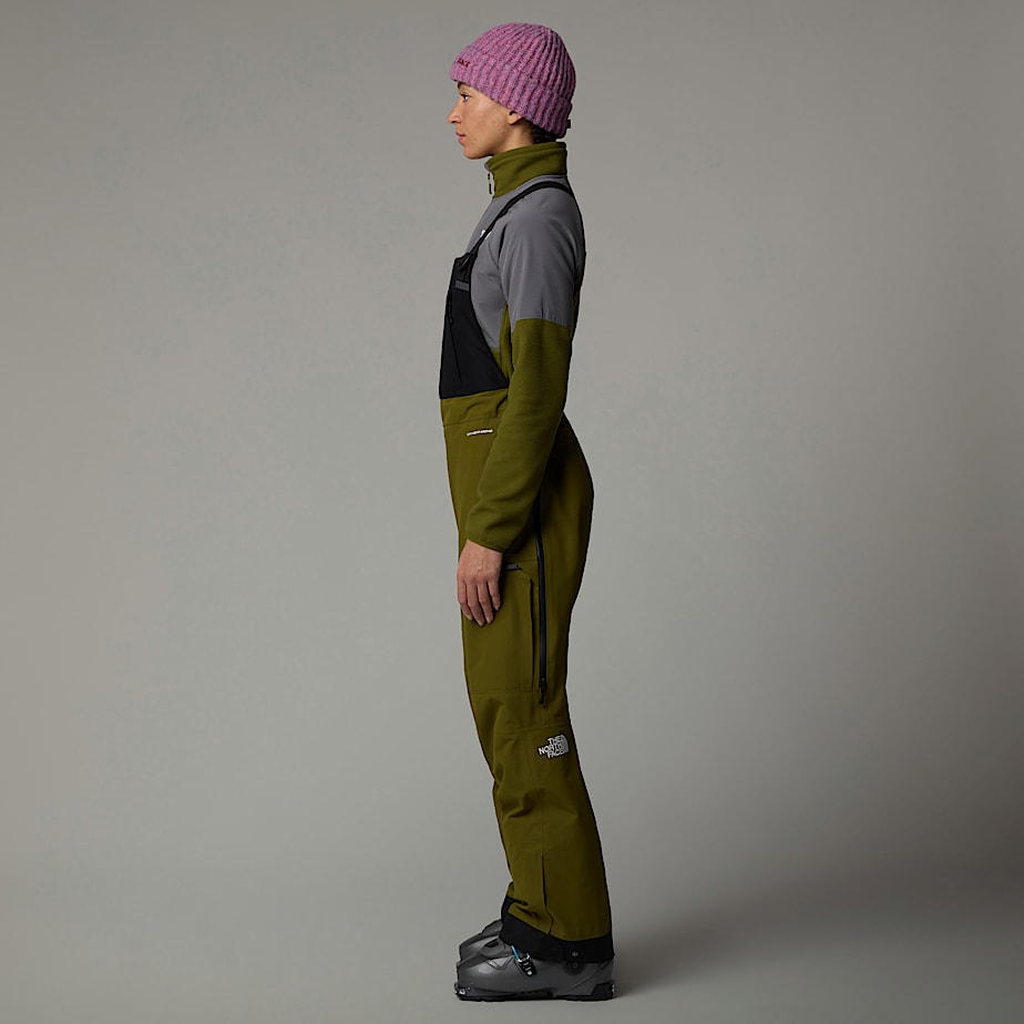 Women The North Face Ceptor Bib Pants Olive | NF0A84X9Q