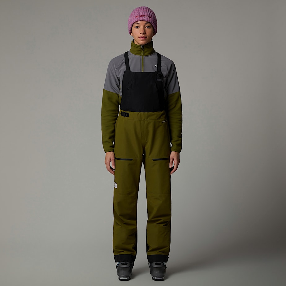 Women The North Face Ceptor Bib Pants Olive | NF0A84X9Q