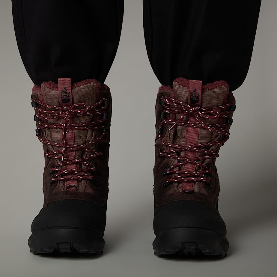 Women The North Face Chilkat V 400 Waterproof Boots Red | NF0A89X1S