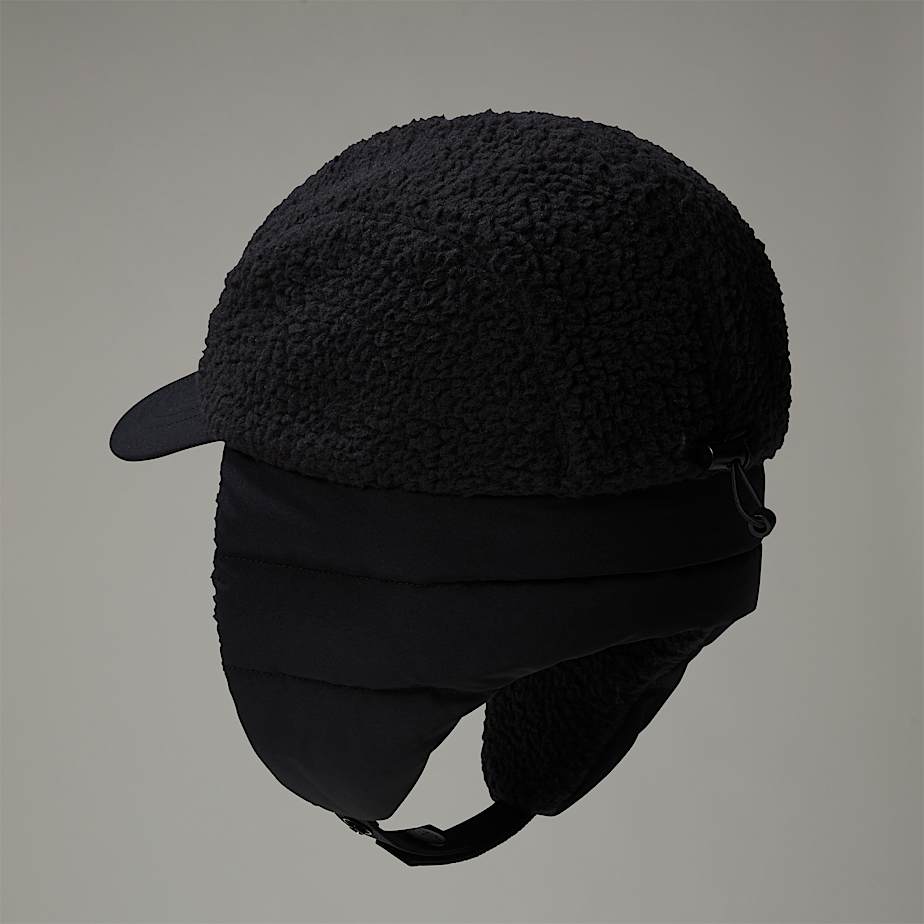 Women The North Face Cragmont Fleece Trapper Hats Black | NF0A40U0L