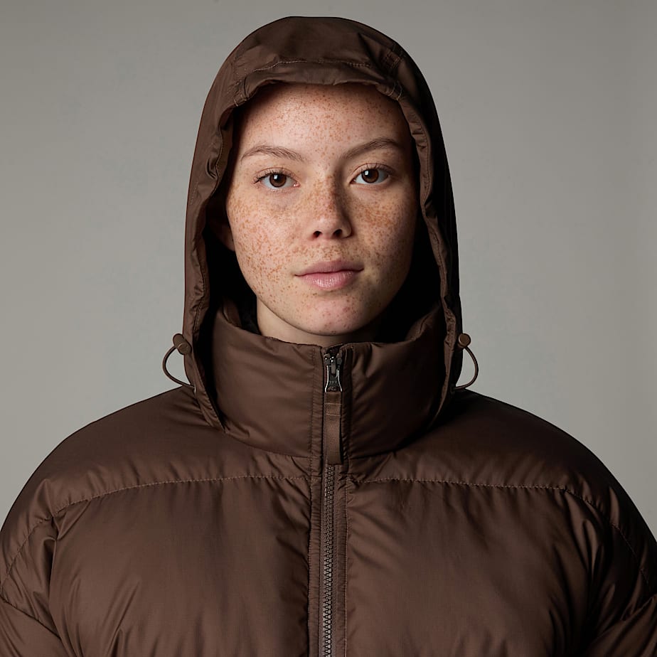Women The North Face Down Paralta Down Jackets Brown | NF0A62C4F