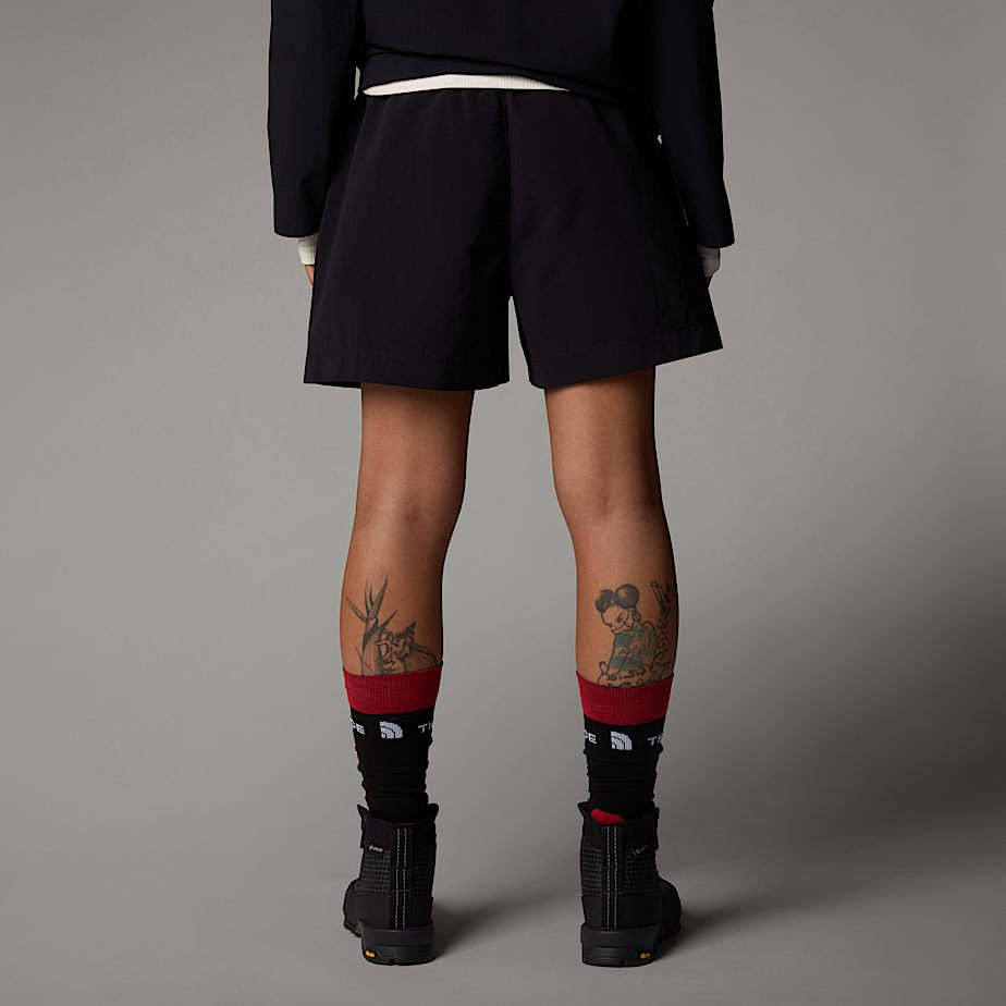 Women The North Face Easy Wind Shorts Black | NF0A81L2F
