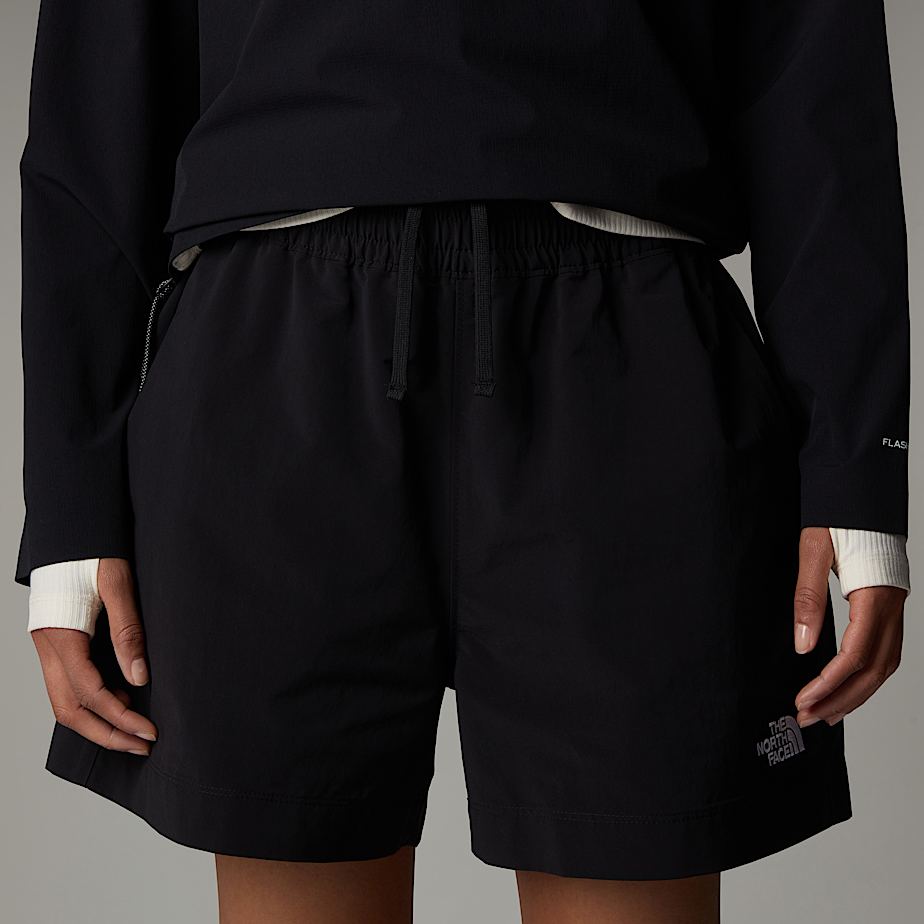 Women The North Face Easy Wind Shorts Black | NF0A81L2F