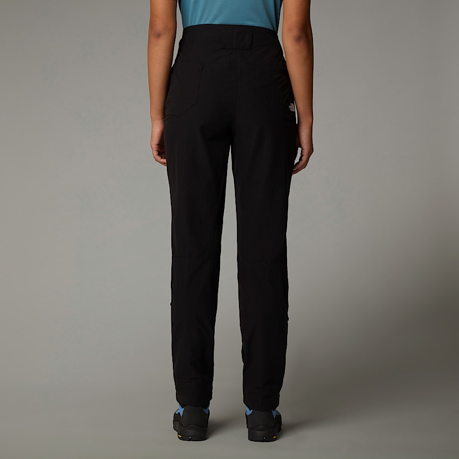 Women The North Face Exploration Pants Black | NF0A16W0F