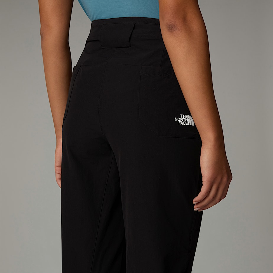 Women The North Face Exploration Pants Black | NF0A16W0F