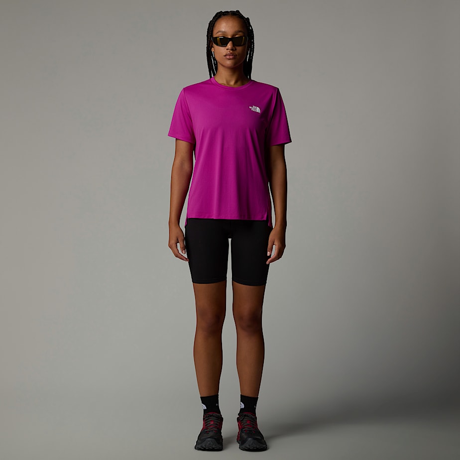 Women The North Face Flex Graphic T Shirts Pink | NF0A07Z4K