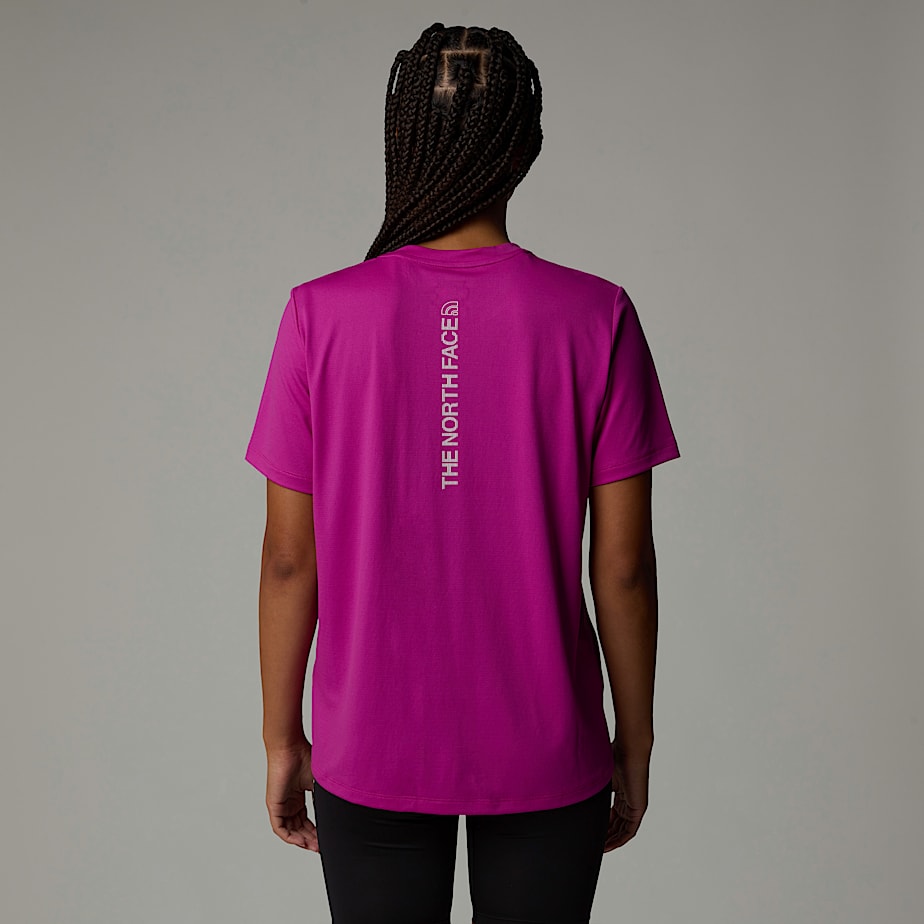 Women The North Face Flex Graphic T Shirts Pink | NF0A07Z4K