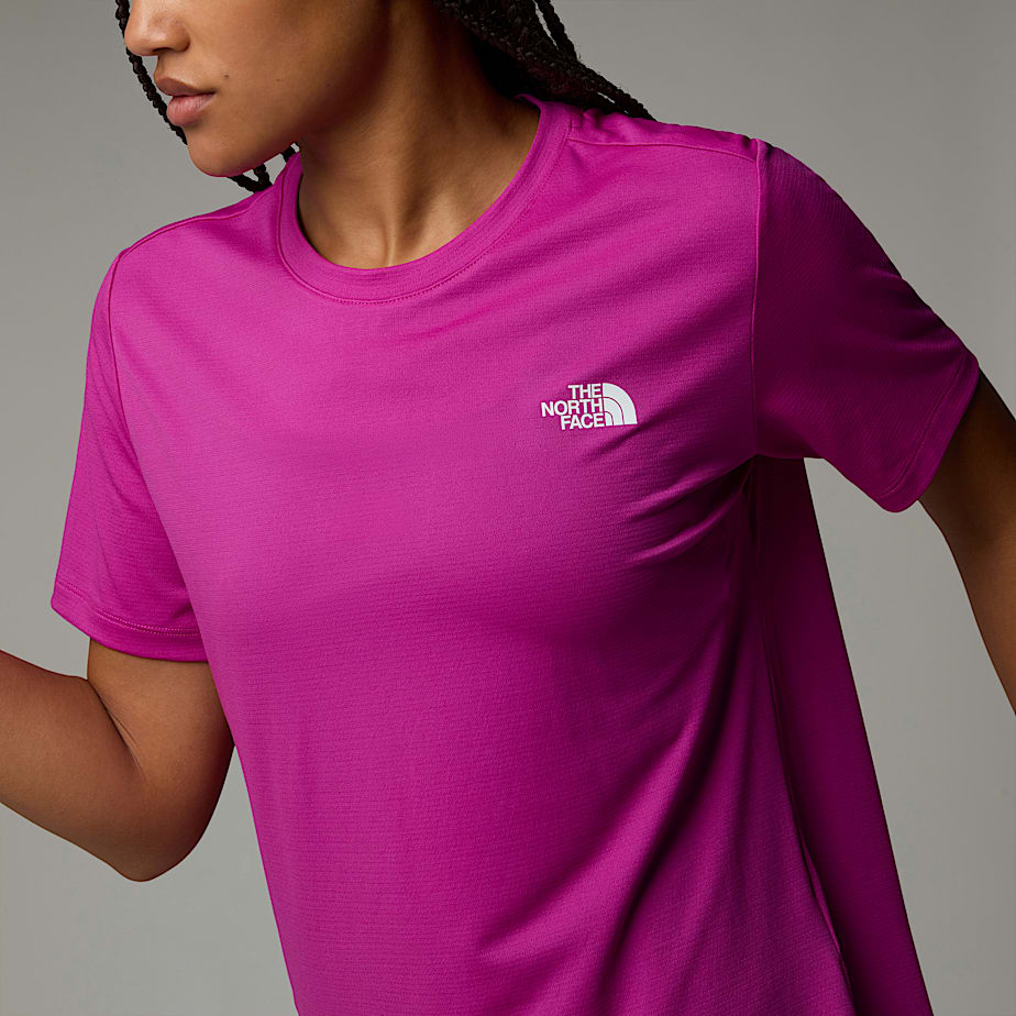 Women The North Face Flex Graphic T Shirts Pink | NF0A07Z4K