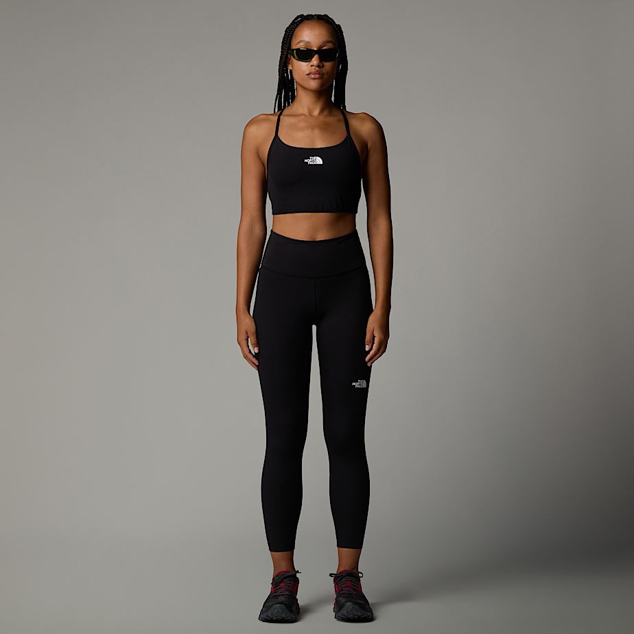 Women The North Face Flex High Rise 7/8 Leggings Black | NF0A99T3P