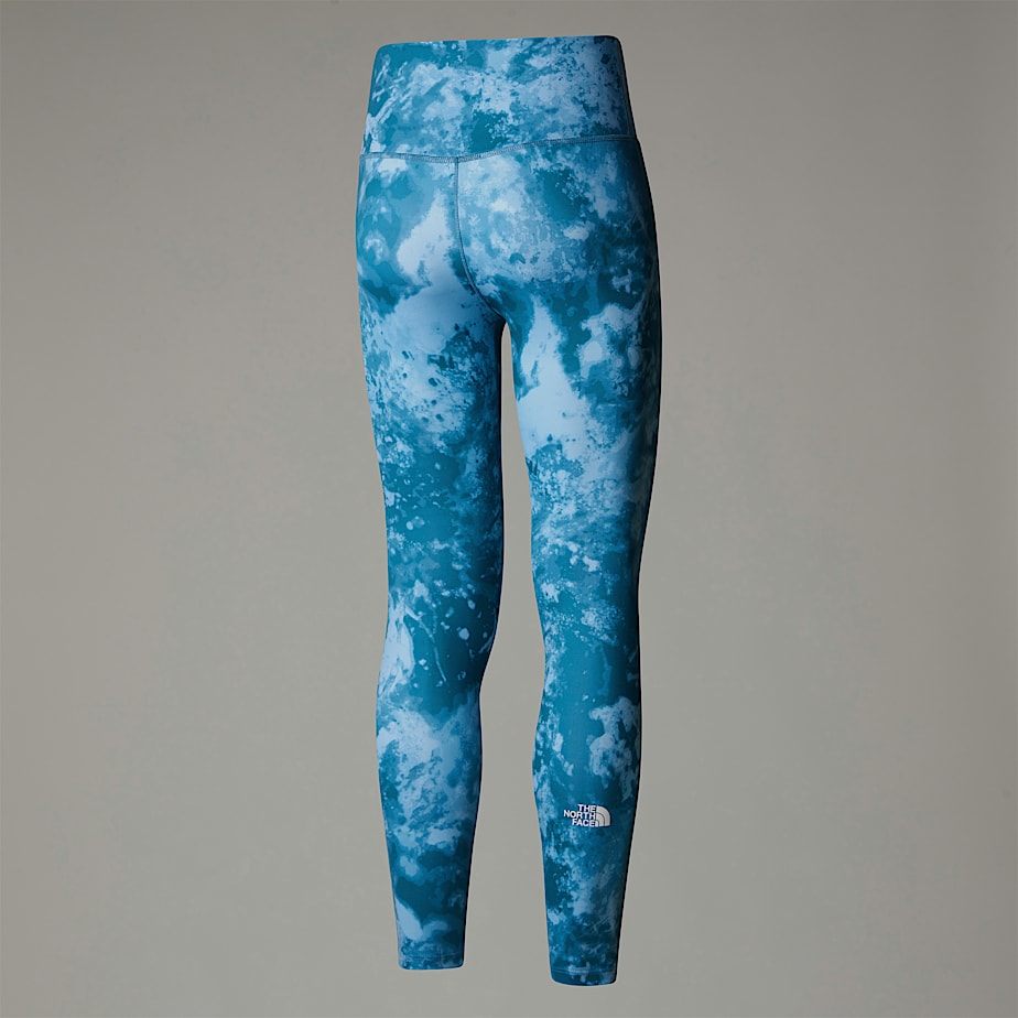 Women The North Face Flex High Rise 7/8 Printed Leggings Blue | NF0A20V7T