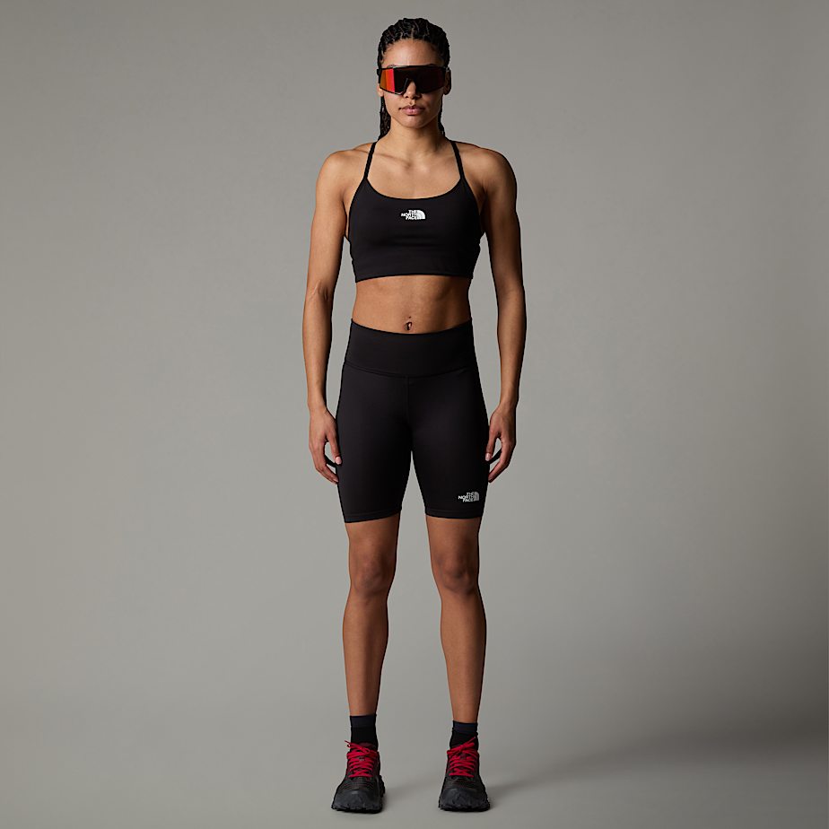 Women The North Face Flex Short Leggings Black | NF0A36X6R
