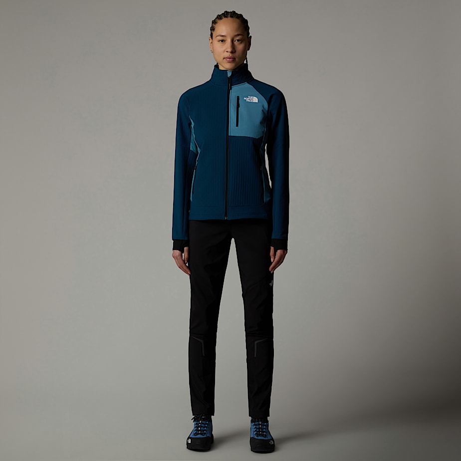 Women The North Face Highball Fleece Jackets Blue | NF0A66Q8A