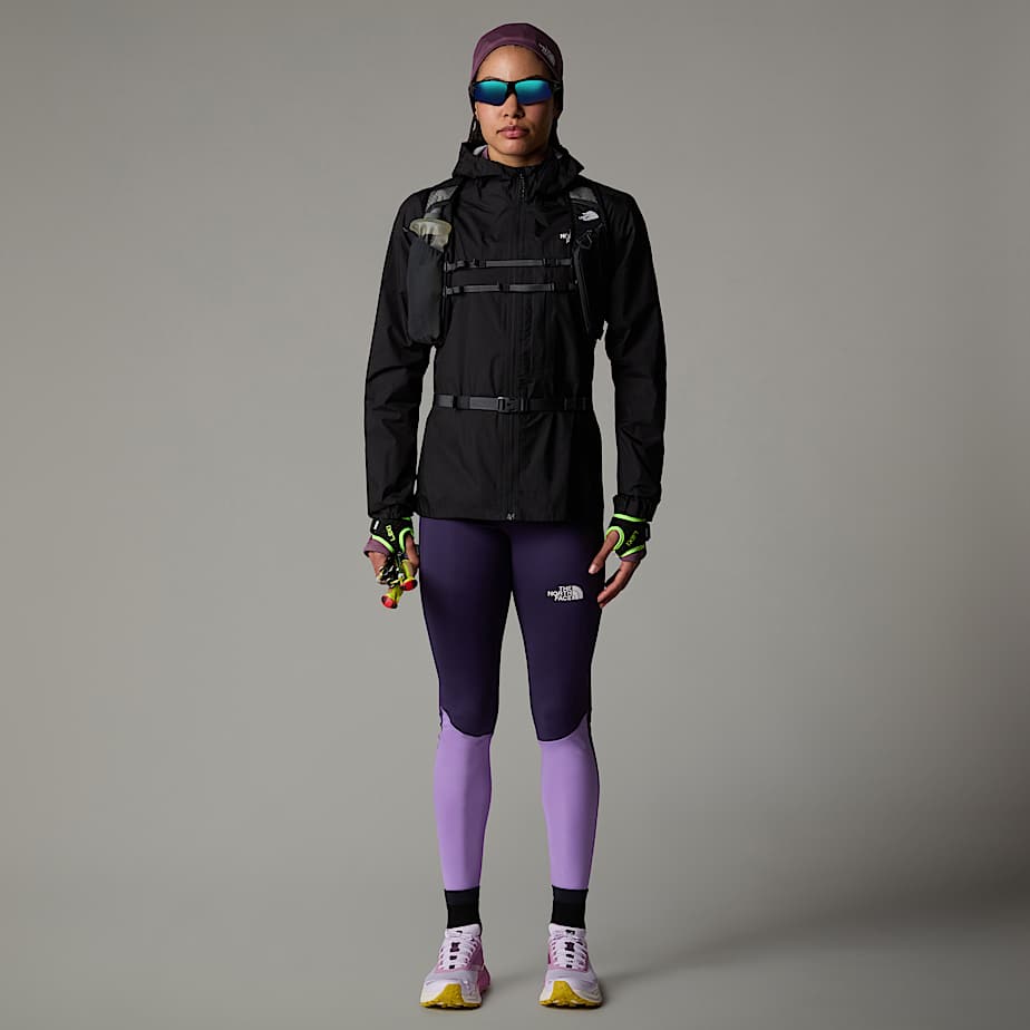 Women The North Face Higher Run Rain Jackets Black | NF0A72A8T
