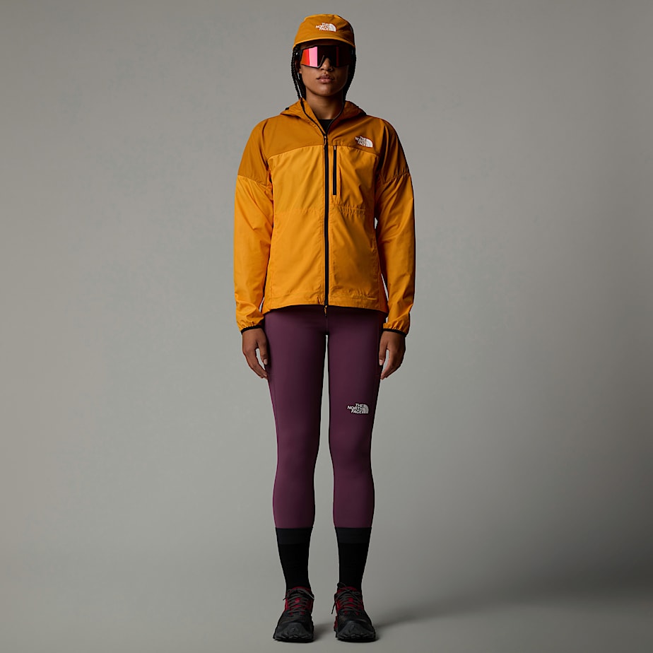 Women The North Face Higher Run Wind Jacket Apricot | NF0A82B3G
