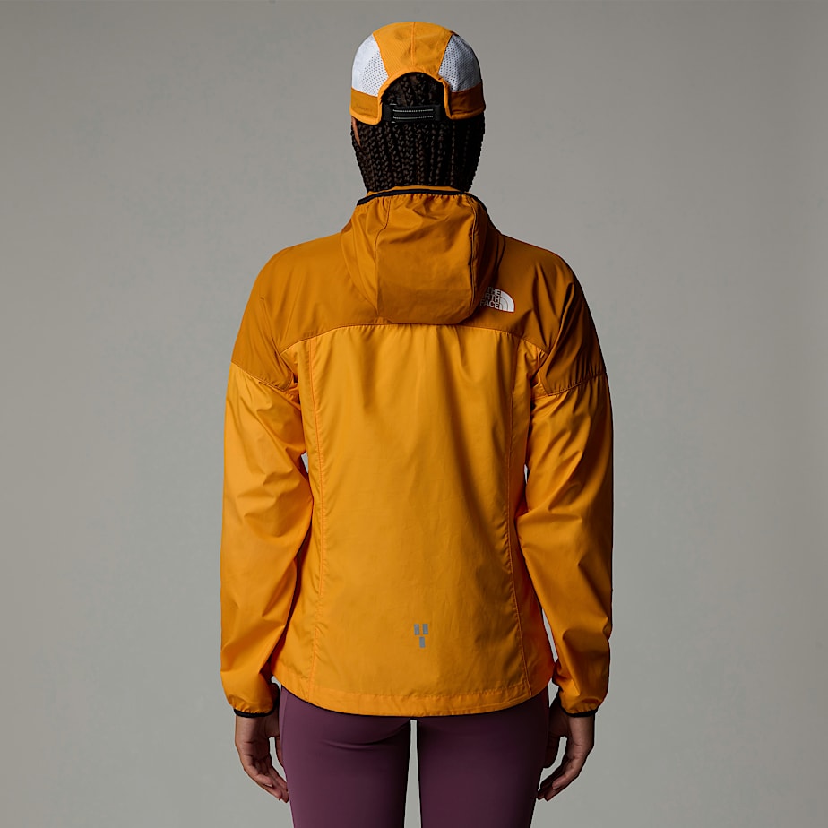 Women The North Face Higher Run Wind Jacket Apricot | NF0A82B3G