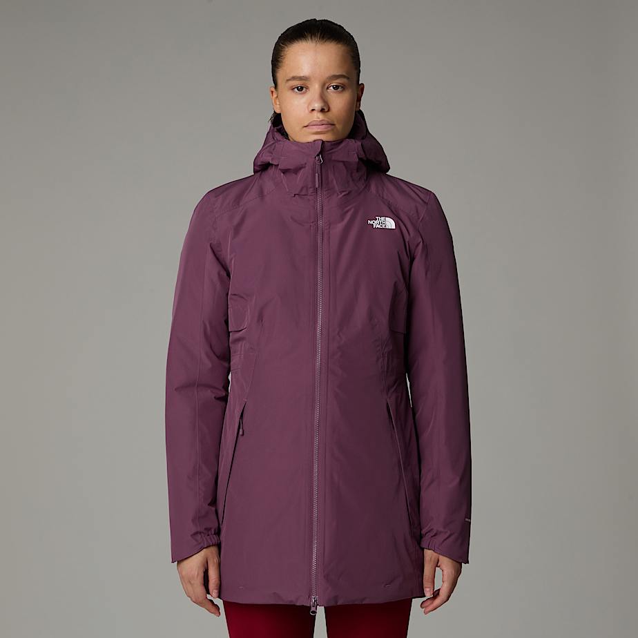 Women The North Face Hikesteller Insulated Parka Purple | NF0A11A6I