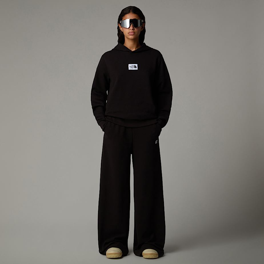 Women The North Face Hoden Wide Leg Joggers Black | NF0A50Y7S