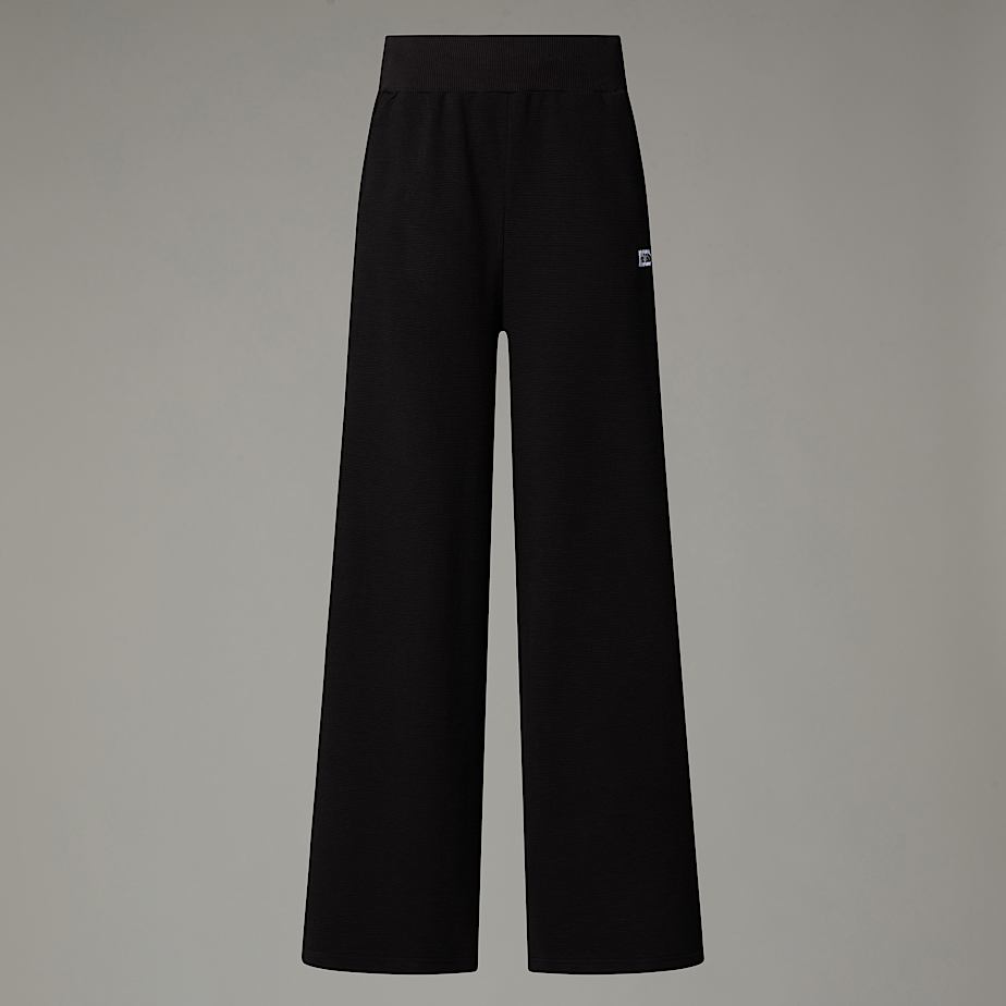 Women The North Face Hoden Wide Leg Joggers Black | NF0A50Y7S
