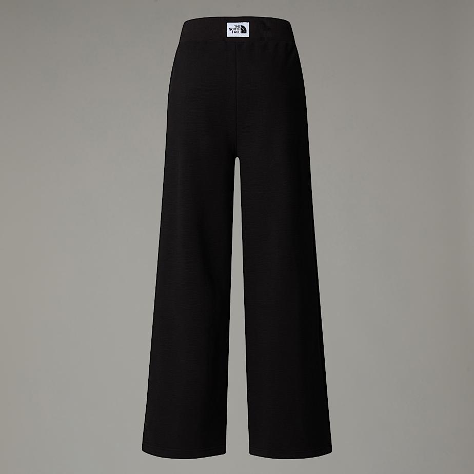 Women The North Face Hoden Wide Leg Joggers Black | NF0A50Y7S